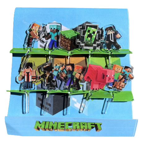 Minecraft Acrylic Food Picks