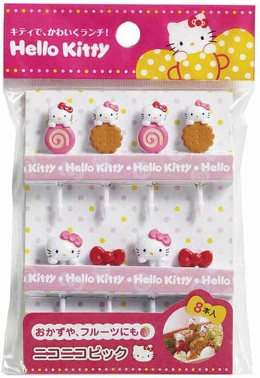 Hello Kitty Niko Niko Food Picks