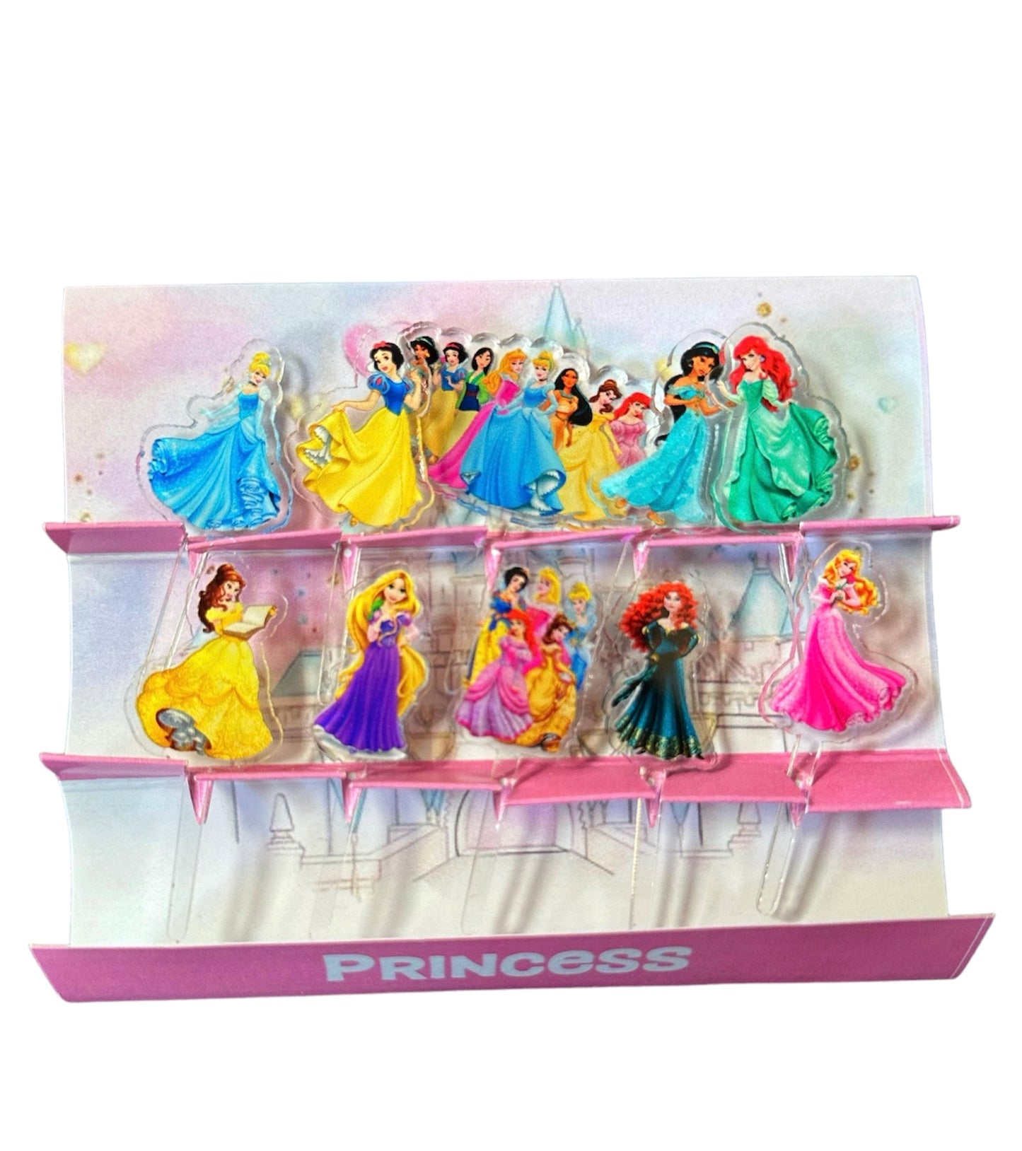 Disney Princess Acrylic Food Picks