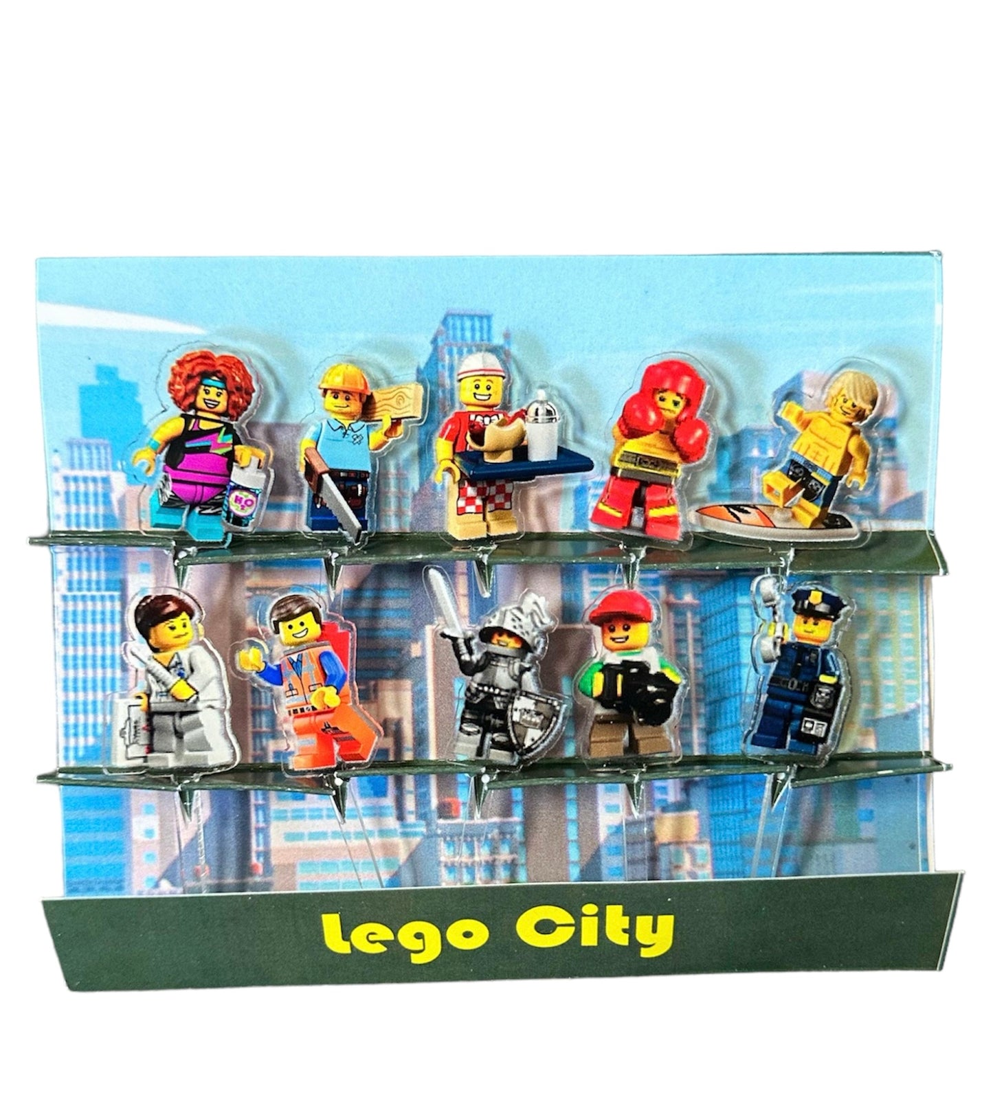 Lego Acrylic Food Picks