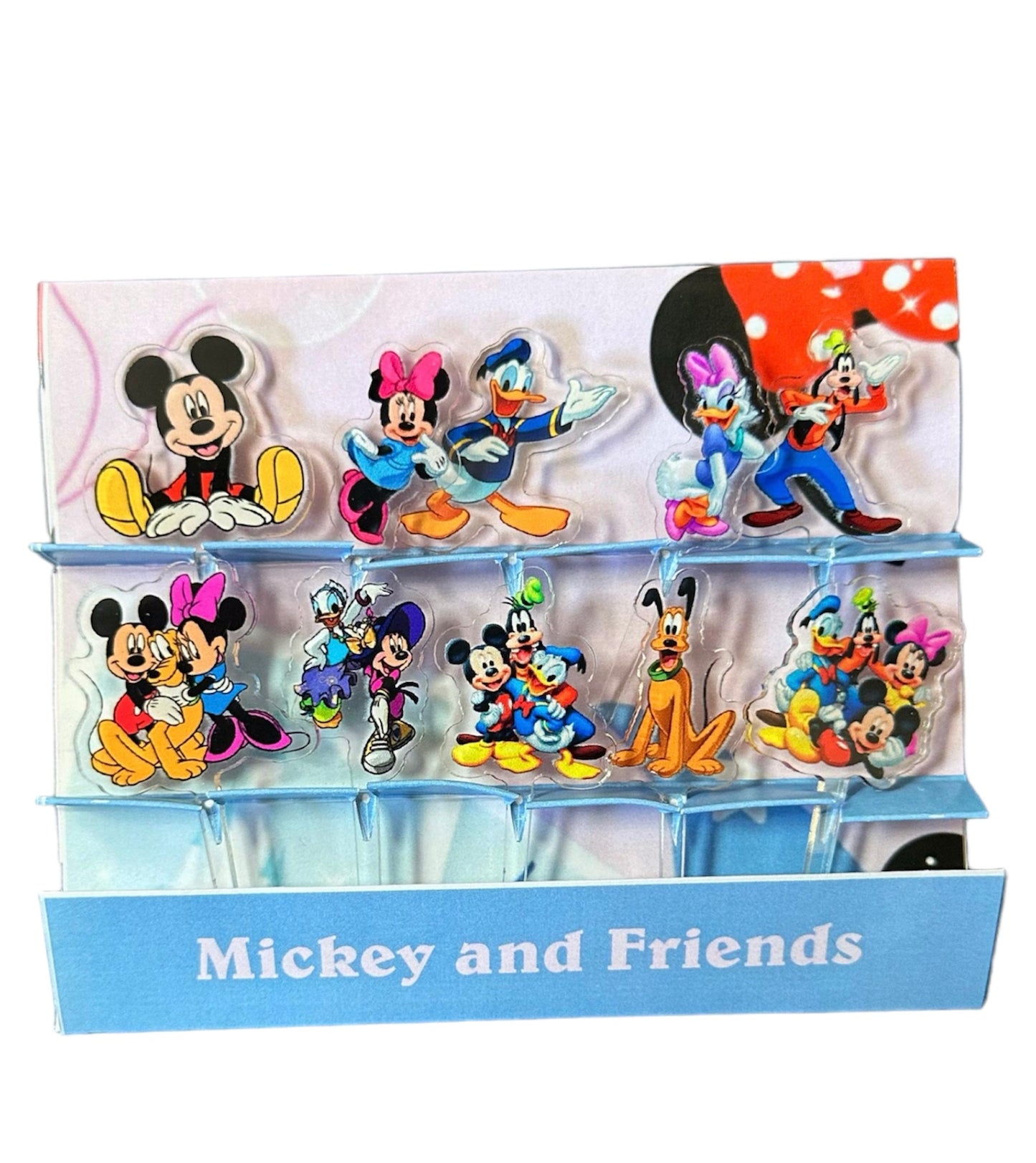 Mickey & Friends Acrylic Food Picks