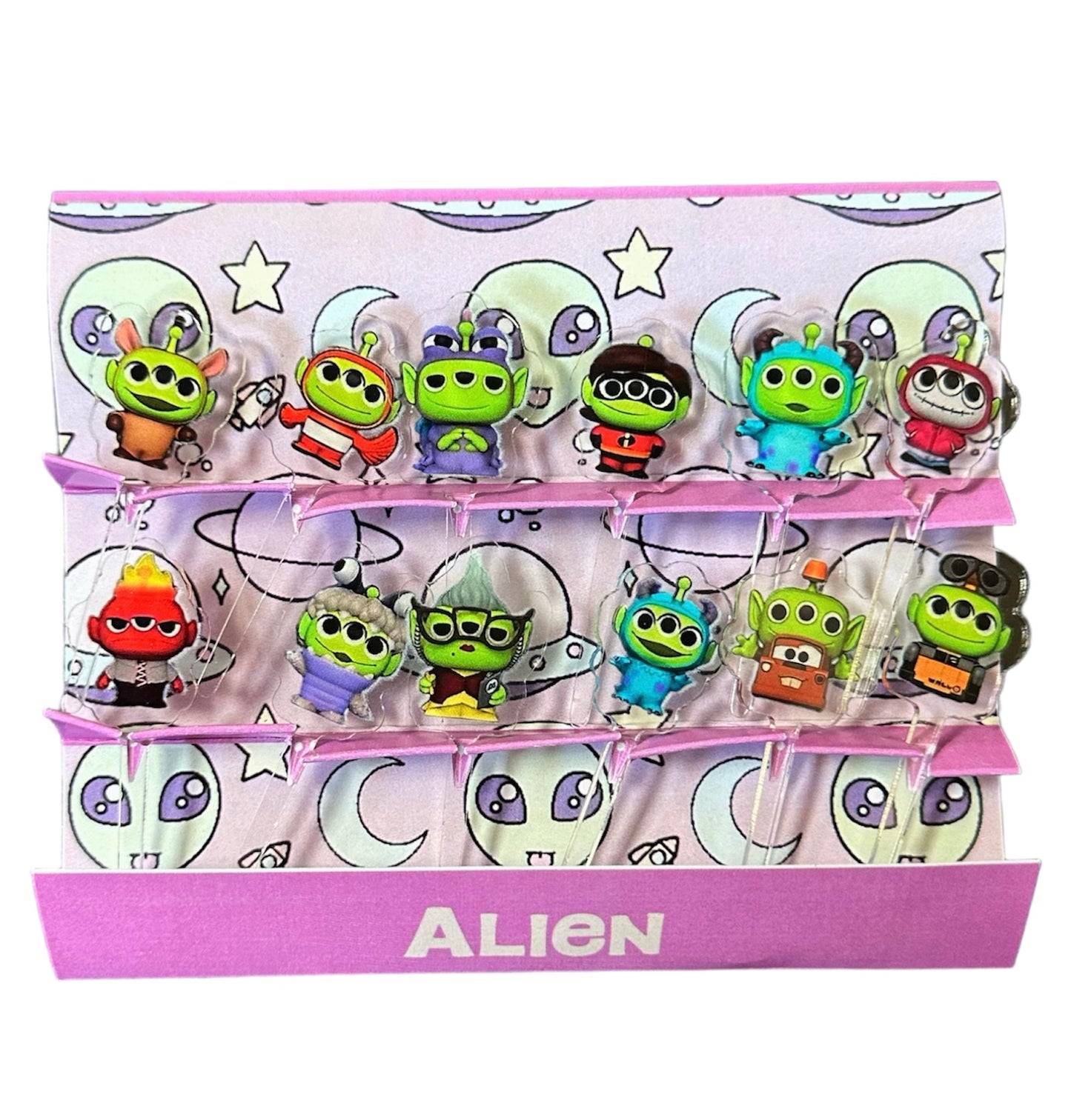 Alien Acrylic Food Picks