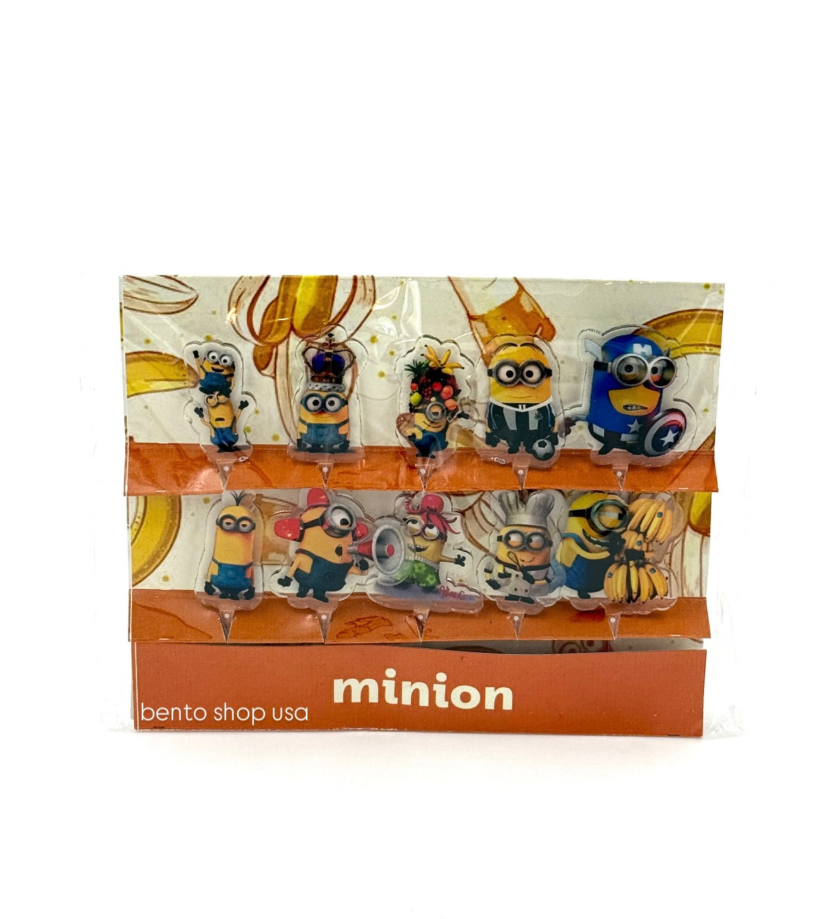 Minions 2 Acrylic Food Picks
