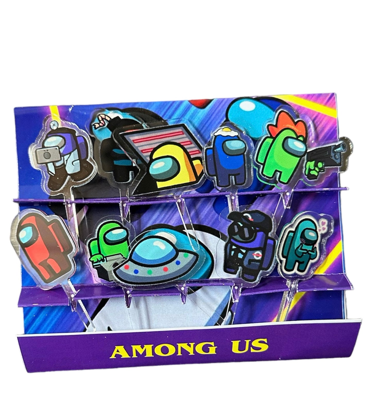 Among Us Acrylic Food Picks