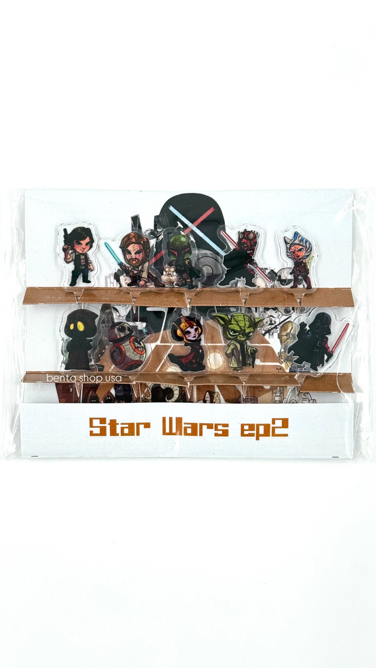 Star Wars 2 Acrylic Food Picks