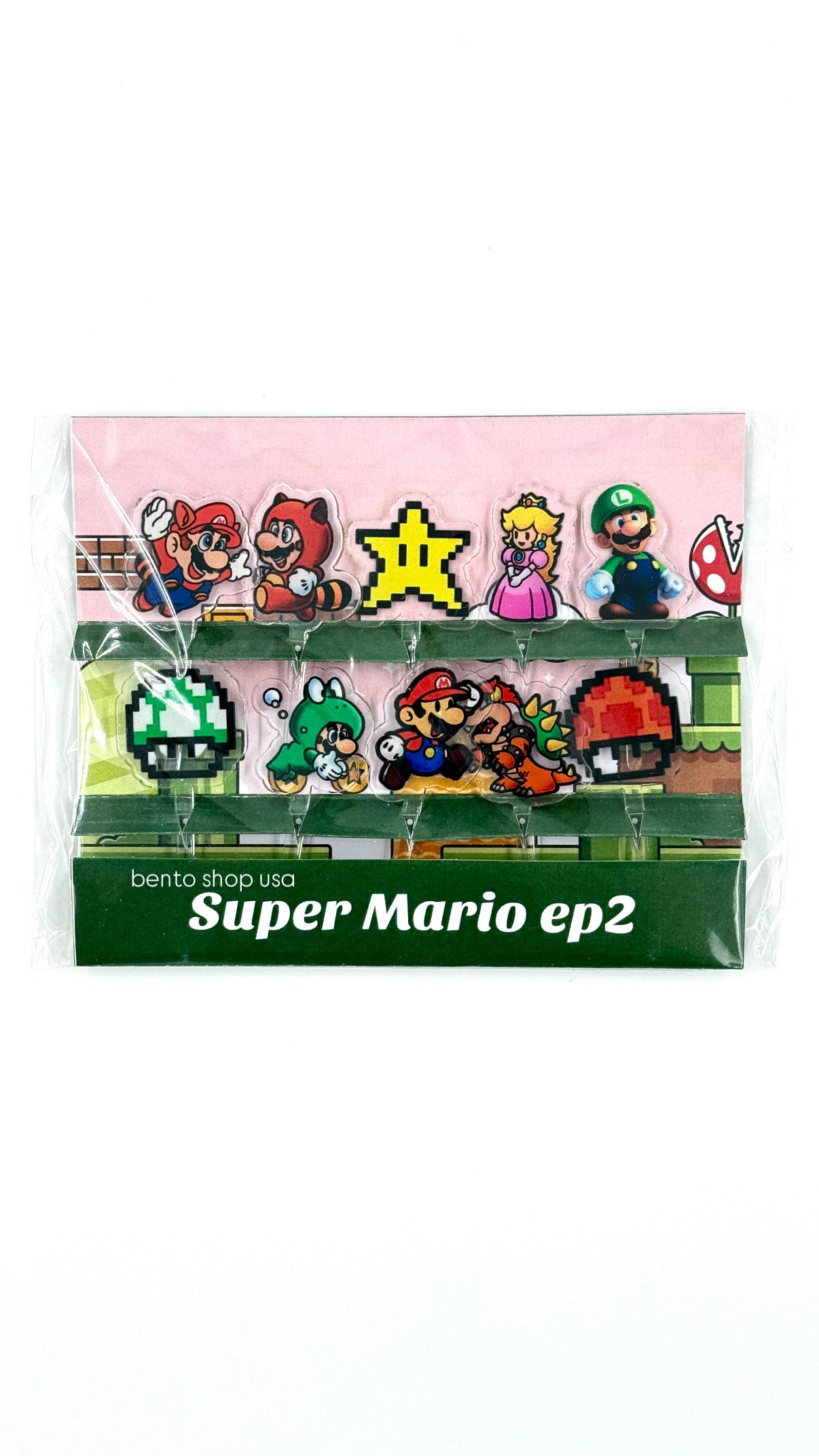 Super Mario 2 Acrylic Food Picks
