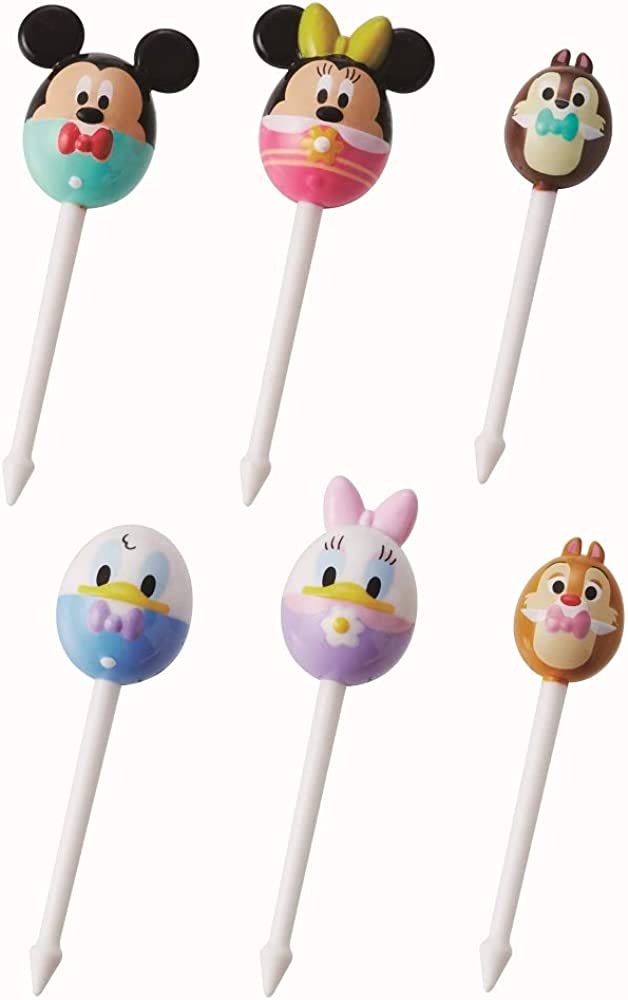 Mickey & Friends Easter Niconico Food Picks