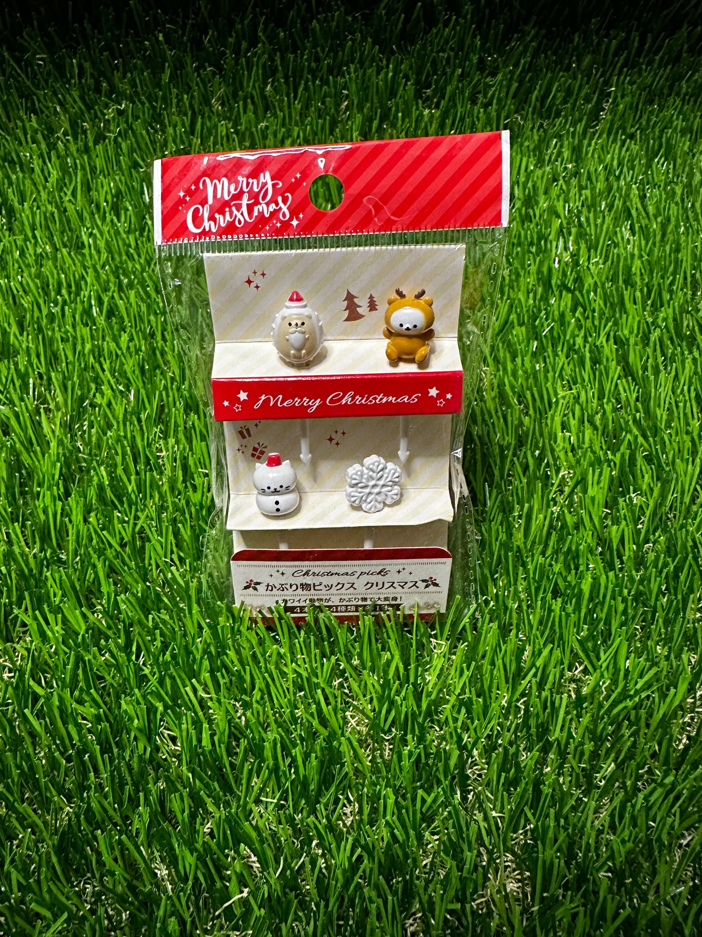 Christmas Snow Food Picks