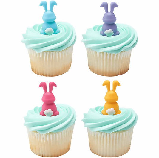 Decopac Colorful Bunnies (4pcs)