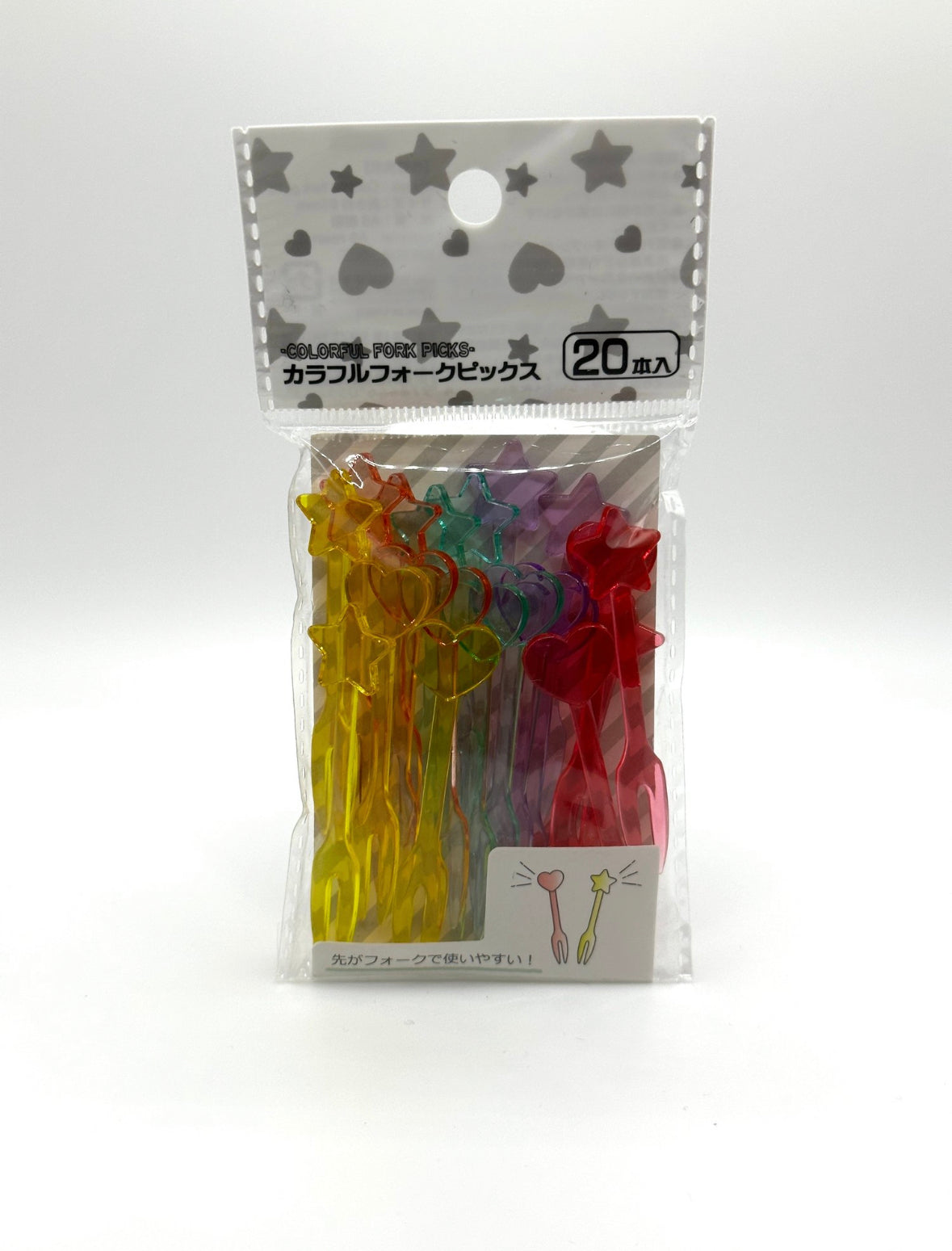 Colorful Fork Picks