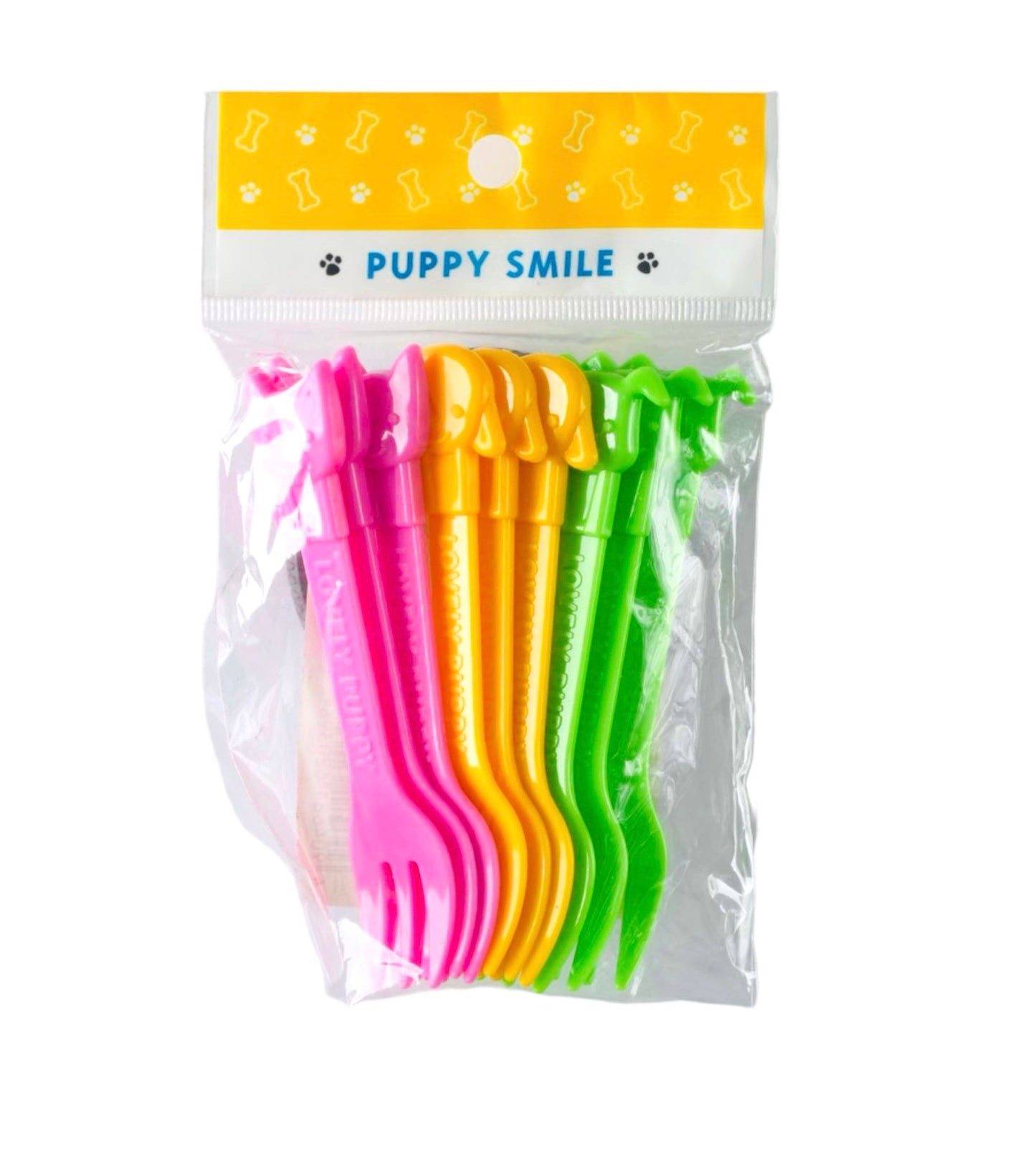 Puppy Smile Mini Forks