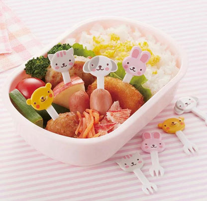 Rabbit & Animal Friends Fork Picks