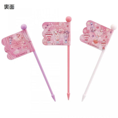 Skater Hello Kitty Food Picks 9P