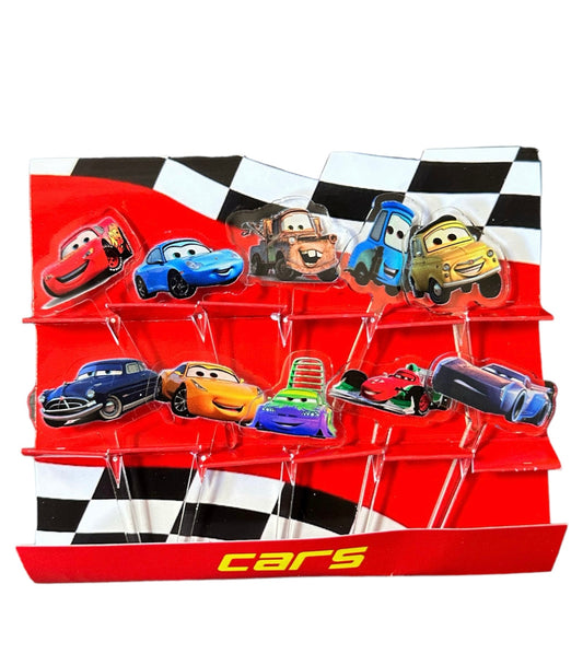 Cars Acrylic Food Picks