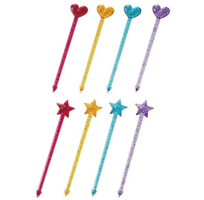 Torune Glitter Heart & Twinkle Star Long Picks