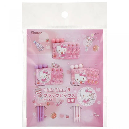 Skater Hello Kitty Food Picks 9P