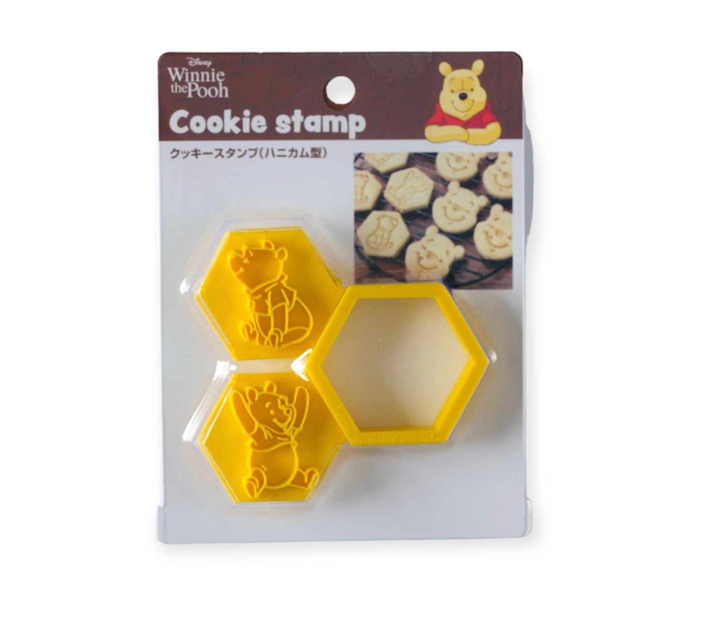 Winnie the Pooh Cookie Stamp Honey Comb Type