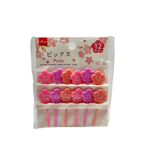 Sakura Bloom Food Picks