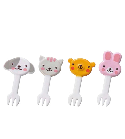 Rabbit & Animal Friends Fork Picks