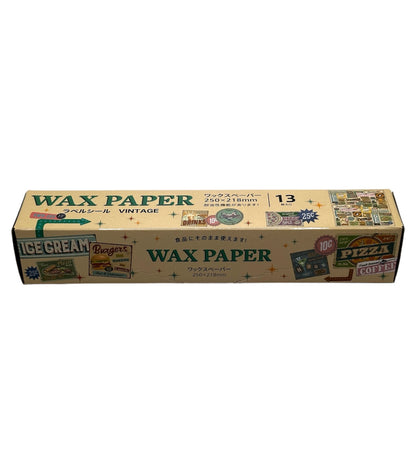 Vintage Wax Paper