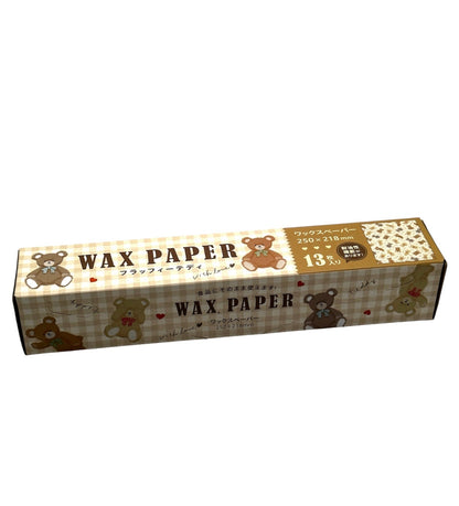 Bear Wax Paper