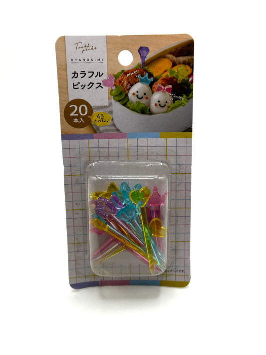 Prince & Princess Food Picks (20pcs)