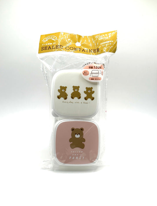 Bear Sealed Container (2pcs)