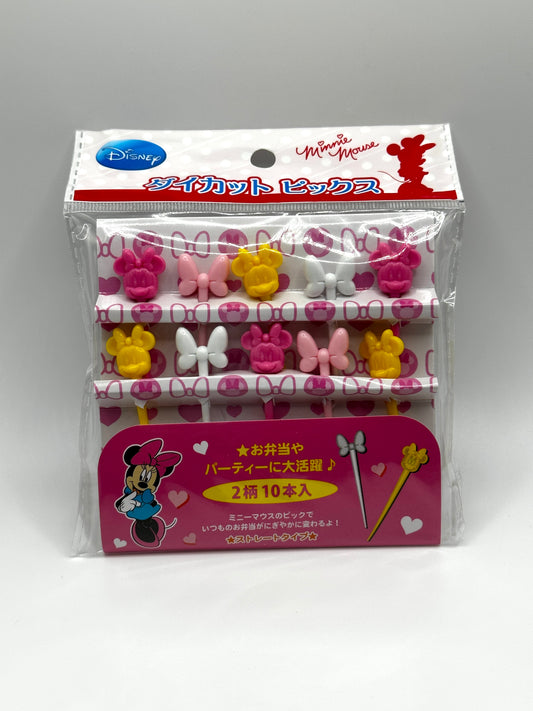 Minnie Mouse Die-Cut Food Picks