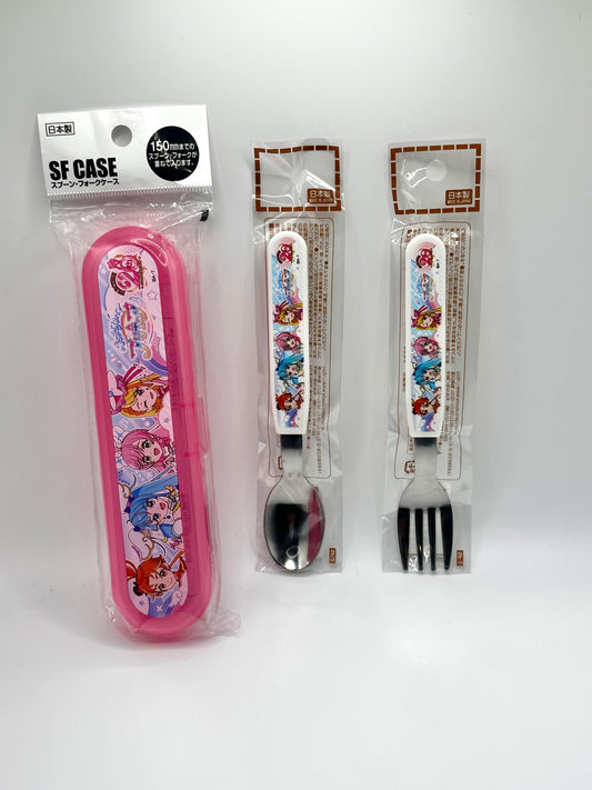 Pretty Cure Fork & Spoon Set