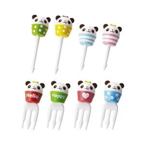 Torune Run Run Cup Panda Food Picks