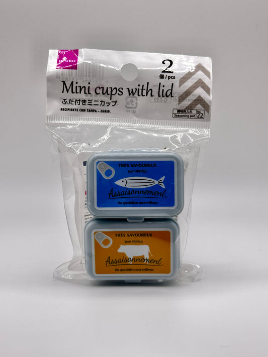 Canned Mini Cups with Lid