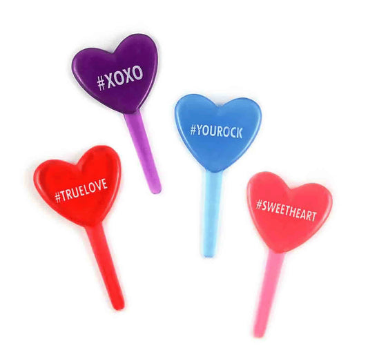 Talking Hearts (4pcs)