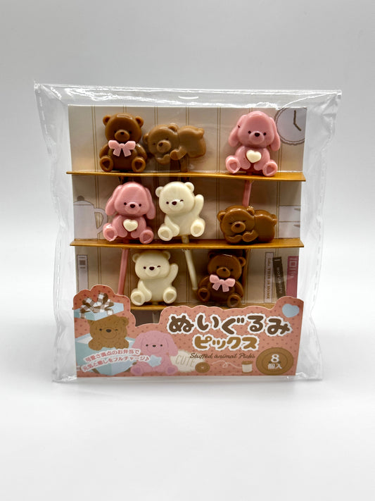 Stuffed Animal Food Picks