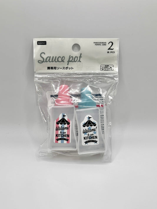 Mini Sauce Bottles (2pcs)