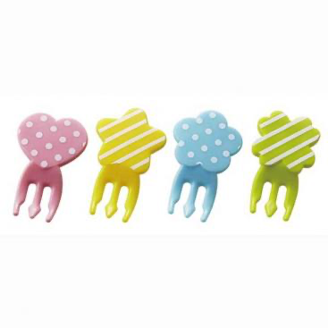 Torune Dot & Border Food Forks