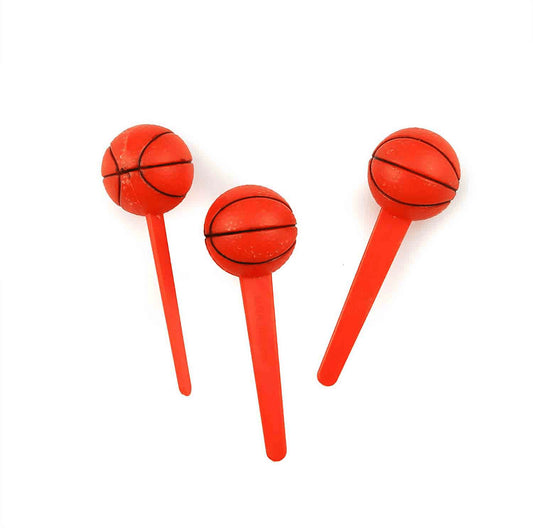 Decopac Basketball Food Picks (3pk)